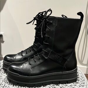 UGG Women's Black Leather Boots